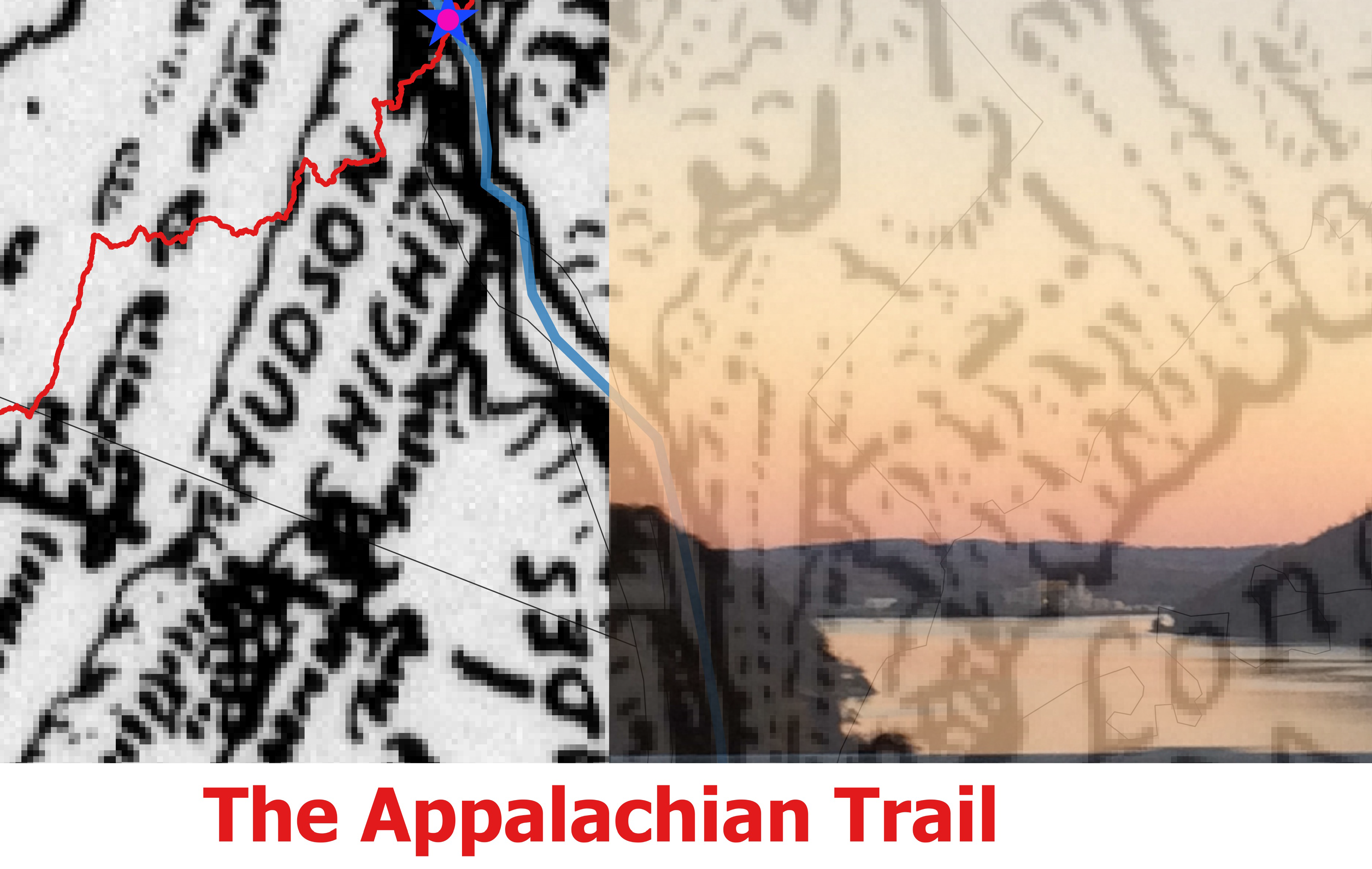 TEST map of appalachian trail